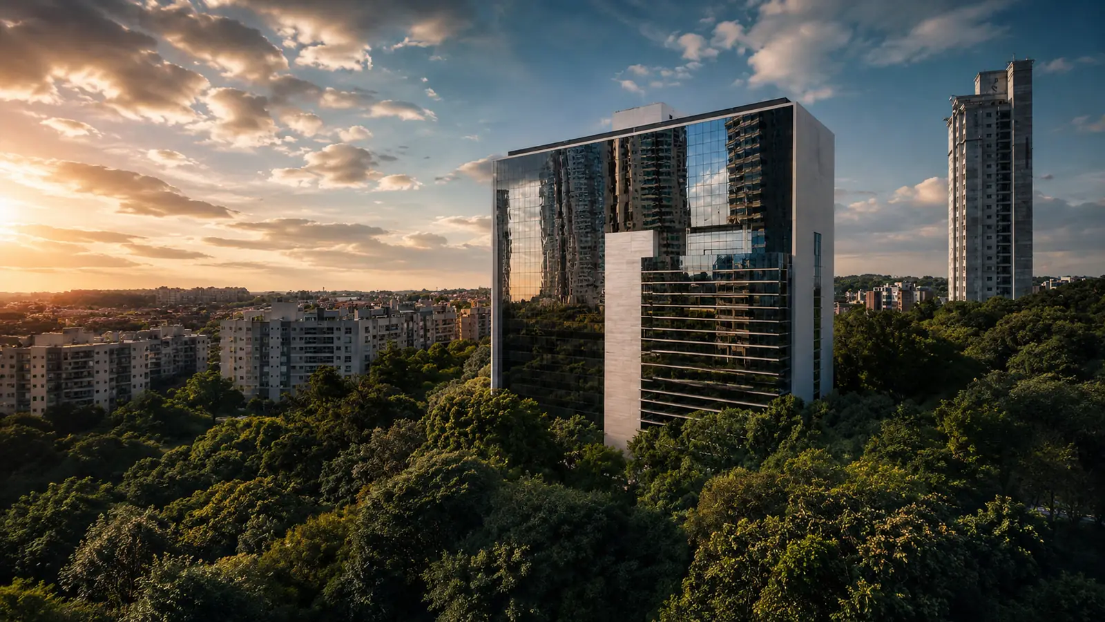Torre corporativa em Curitiba